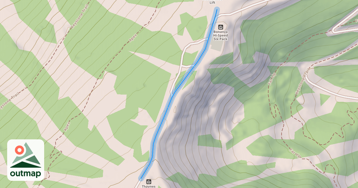 Map of Meadow Road