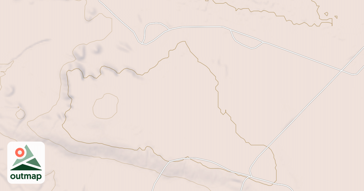 Map of Hackberry Trail System - Inner Loop Trail