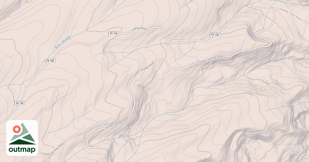 Map of GOMEZ SPRINGS