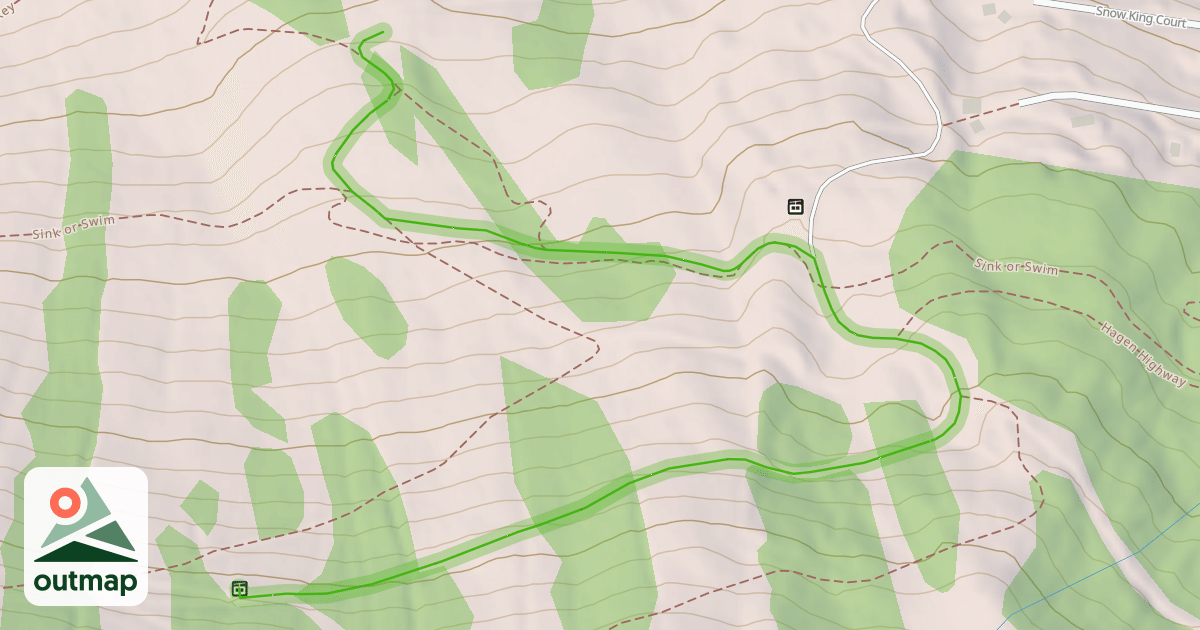 Map of Slow Trail