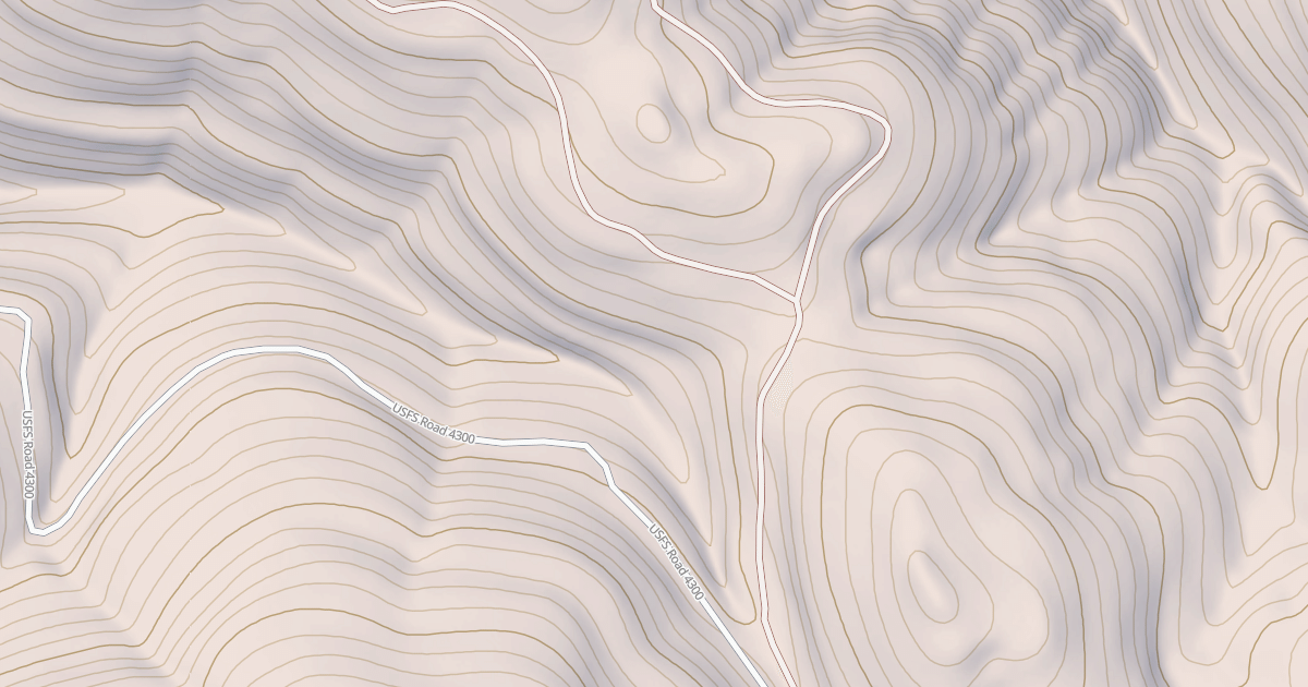 Map preview of KITCHEN SADDLE SPUR