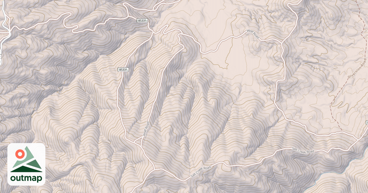 Map of WOLF GLADE
