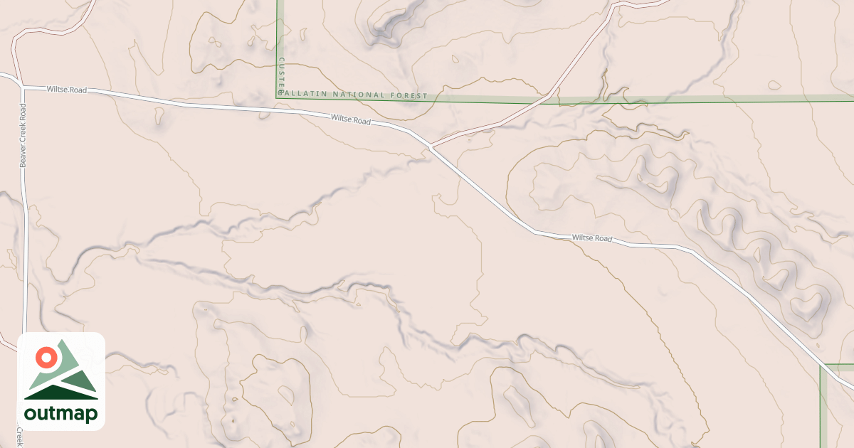 Map of BEAVER STACEY