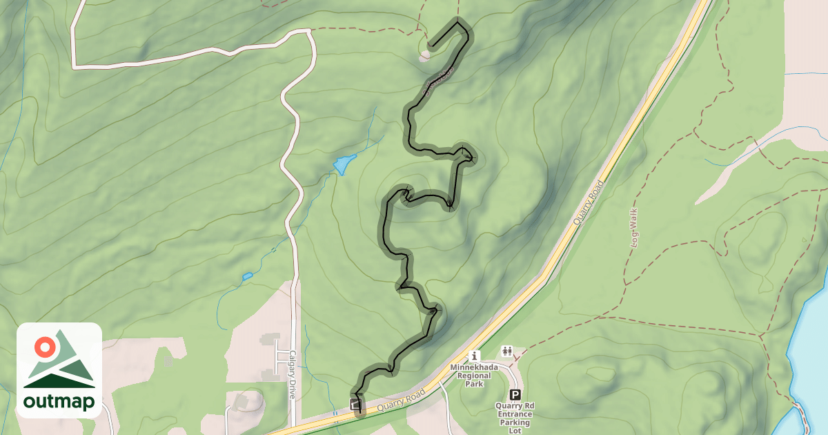 Map of 3 Knobbs