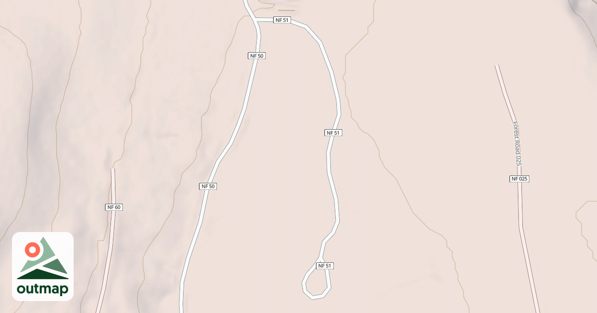 Map of TARGET MEADOWS CG LOOP