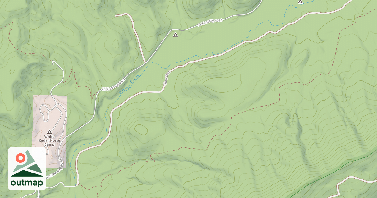 Map of LIONS DEN