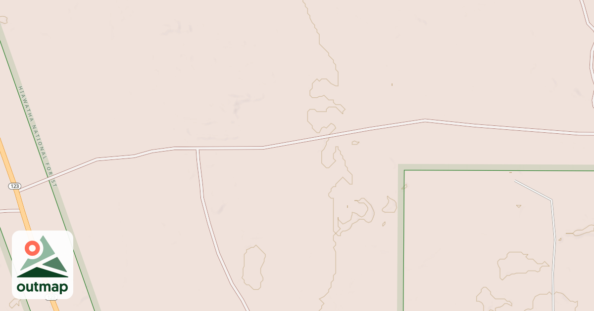Map of DUCK LAKE