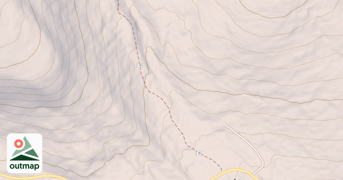 Map of CRYSTAL CR.