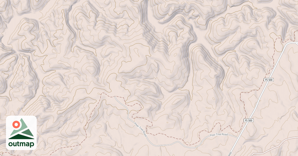 Map of PEAR TREE