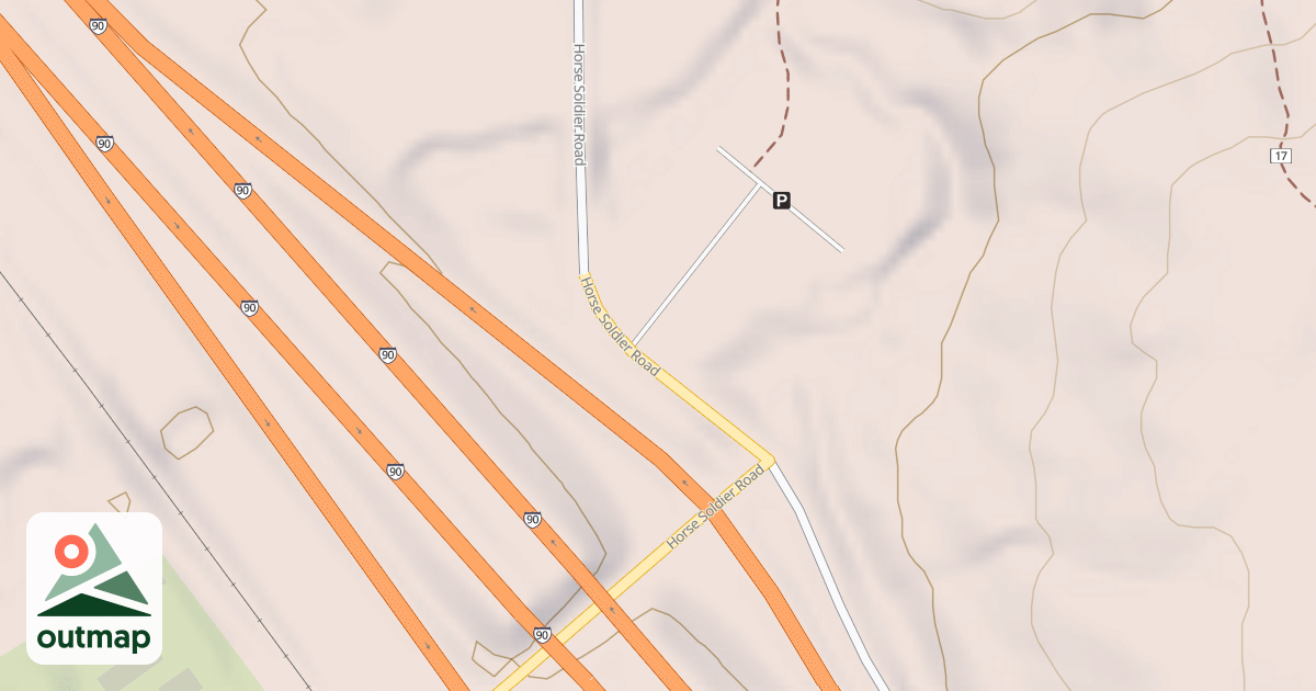 Map of BLM National GTLF Public Motorized Roads a8681fab-5a33-4335-bafe-c652c4c8535f