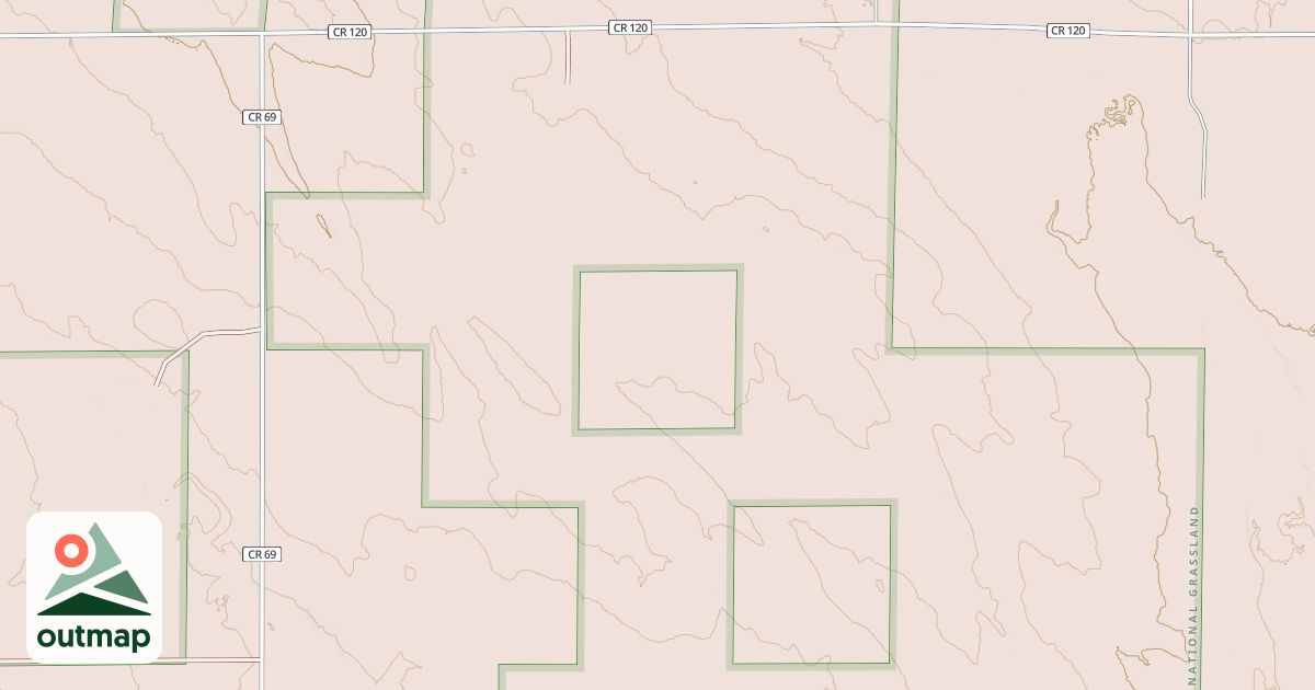 Map of ROAD 671