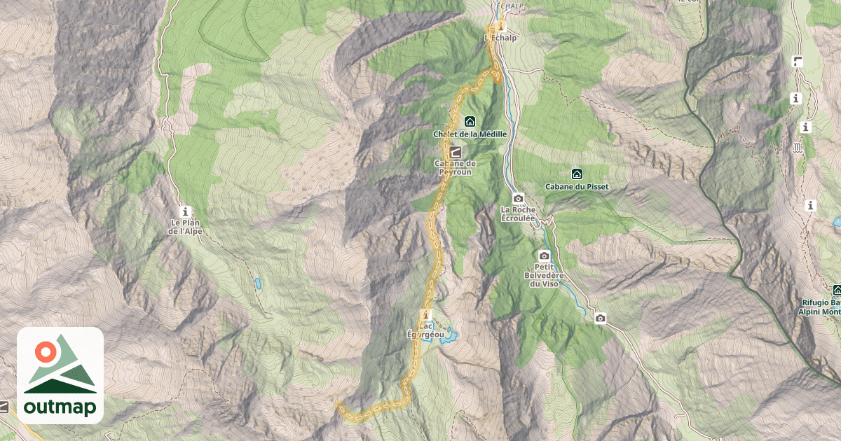Map of Col 2827 — L'Échalp