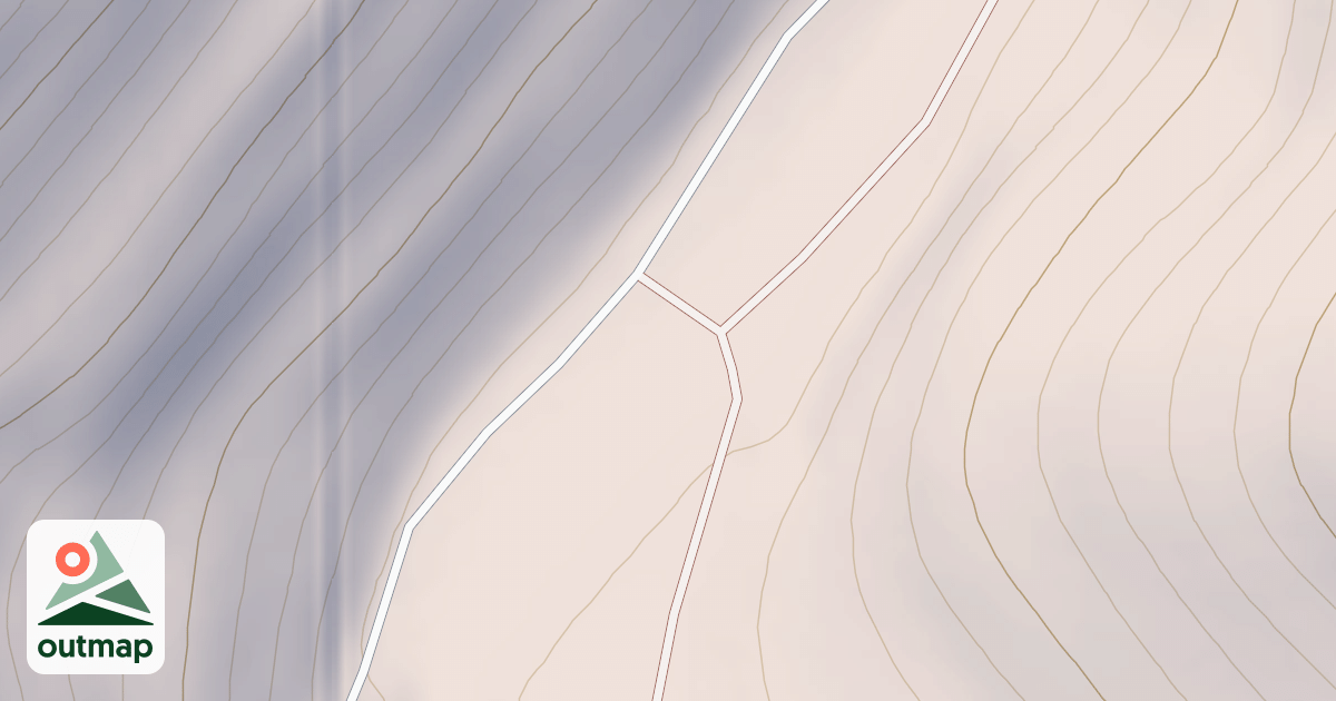 Map of DRY POLE GLCH DISP A