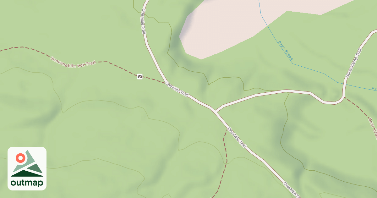 Map of One Mile Road