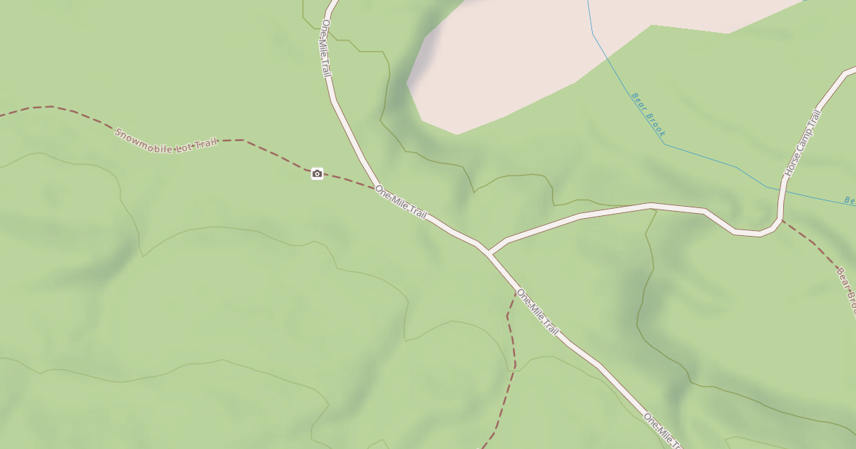 Map preview of One Mile Road