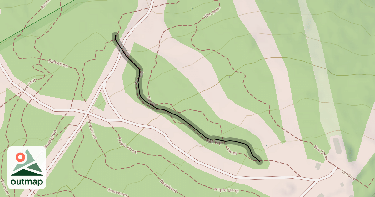 Map of Fat Lip