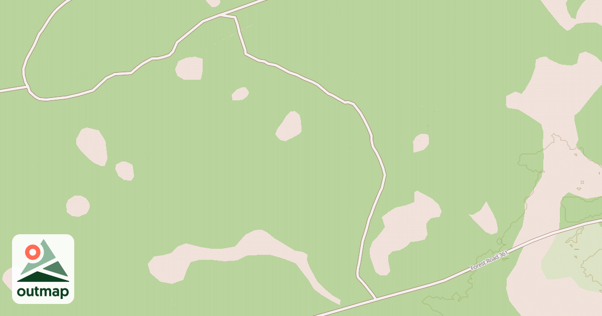 Map of USFS Motor Vehicle Use Map Roads {B989E588-88B7-45FE-8D49-1B500303D927}