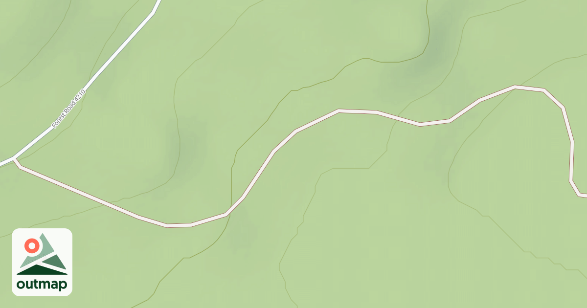 Map of USFS Motor Vehicle Use Map Roads {8DB3F78B-2643-4277-8EF9-1E359ACC6BD3}