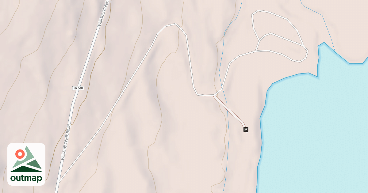 Map of TEAL BOAT RAMP