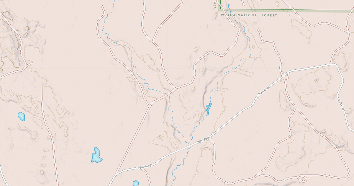 Map preview of BLACK CREEK NORTH