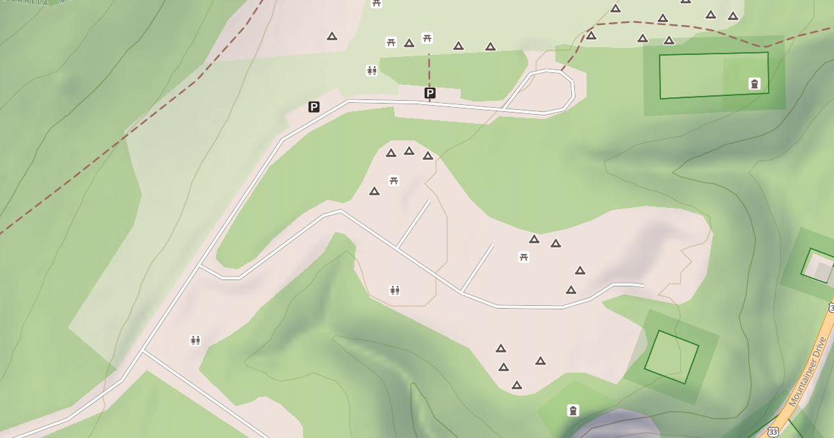 Map preview of SENECA SHADOWS CG SPUR EA