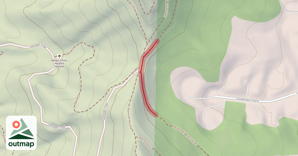 Map of Calvary
