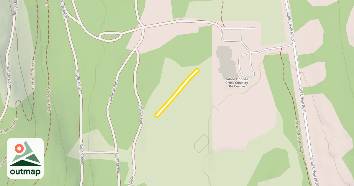 Map of Practice Hill