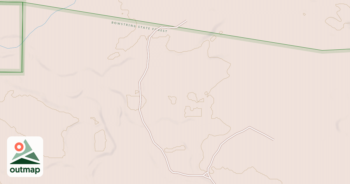 Map of FR 3252 SPUR A