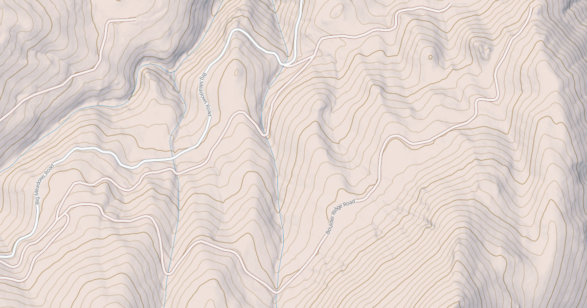 Map preview of BOULDER RIDGE