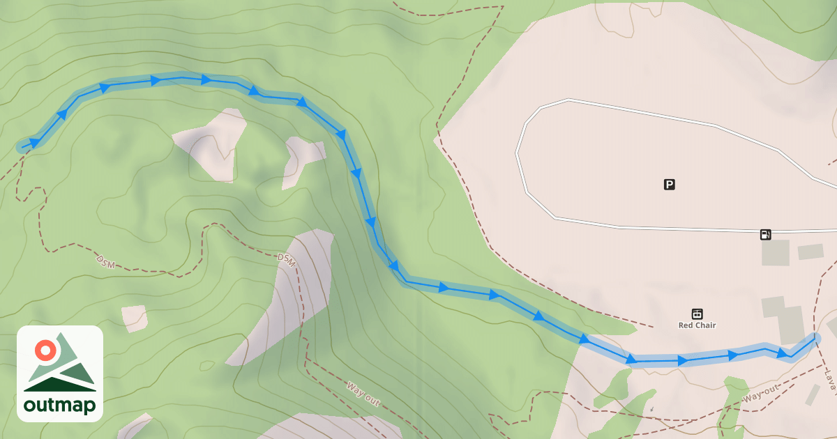 Map of Last Chance (lower)