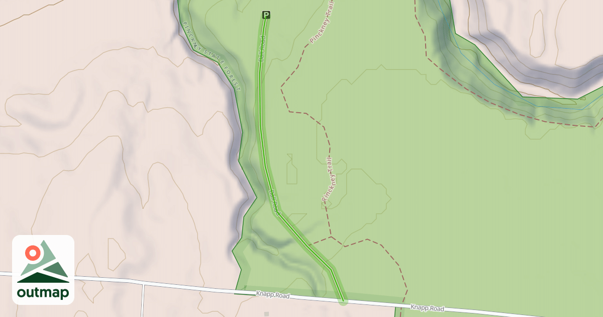 Map of Ball Road