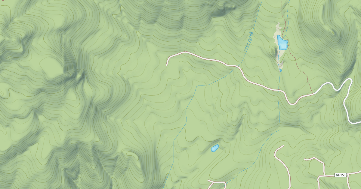Map preview of PARRISH LAKE ROAD