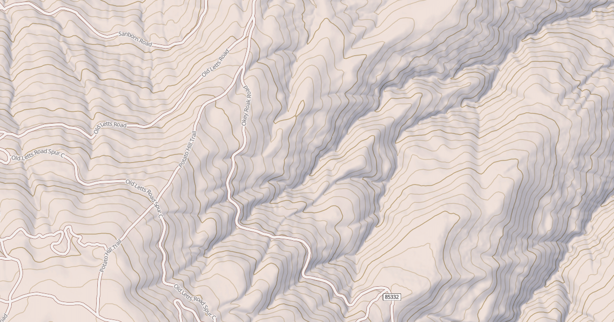 Map preview of OKEY ROAK