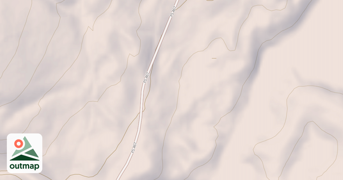 Map of CHAFFIN PACK CAMP CORRALS