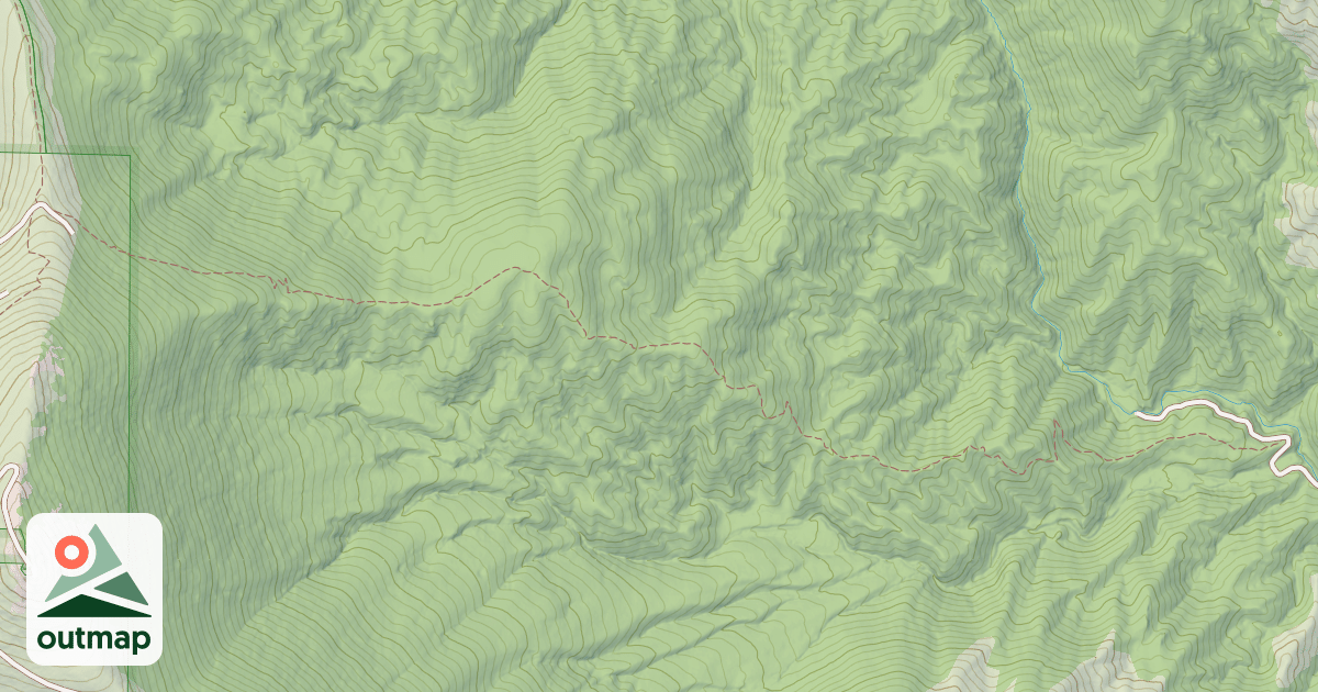 Map of Squaw Valley