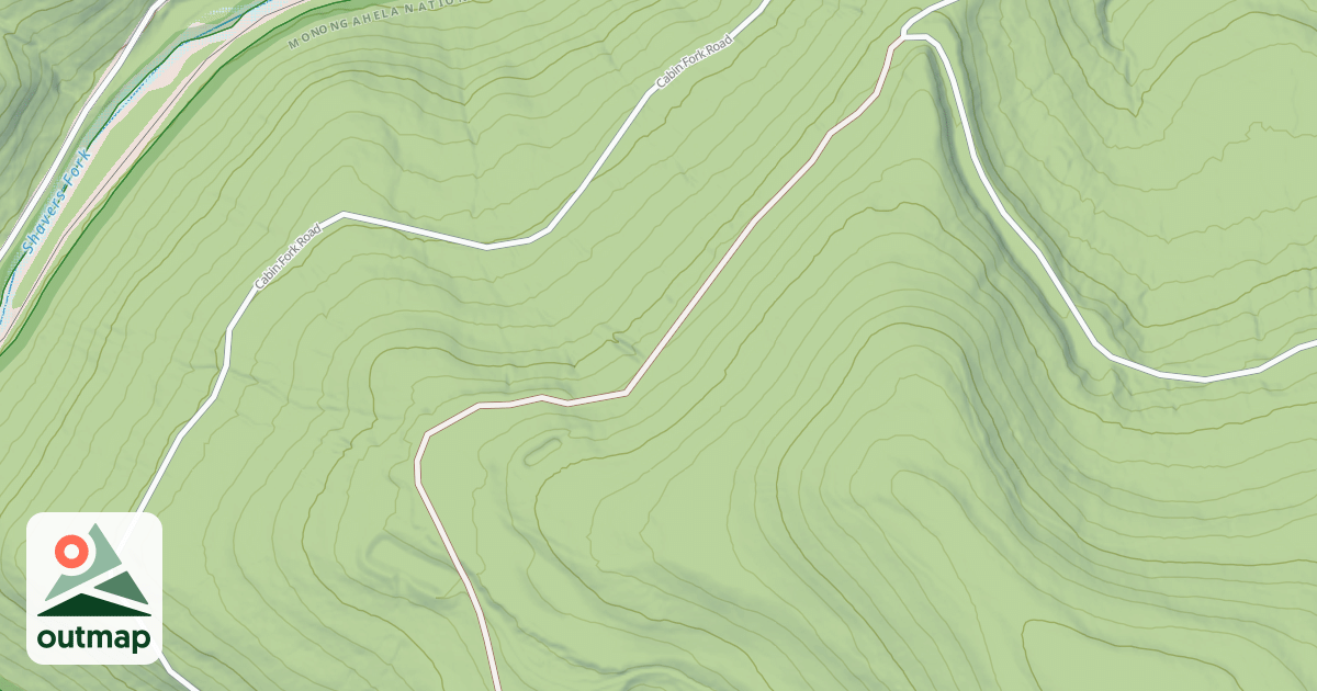 Map of TOLINS TURN