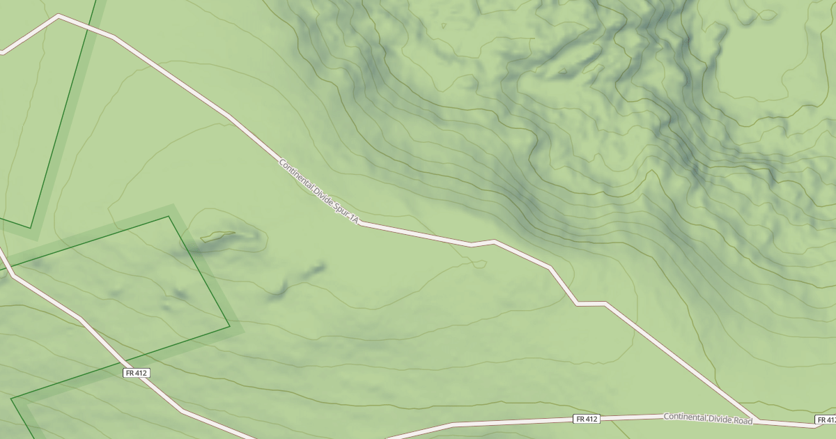 Map preview of DIVIDE SPUR 1A