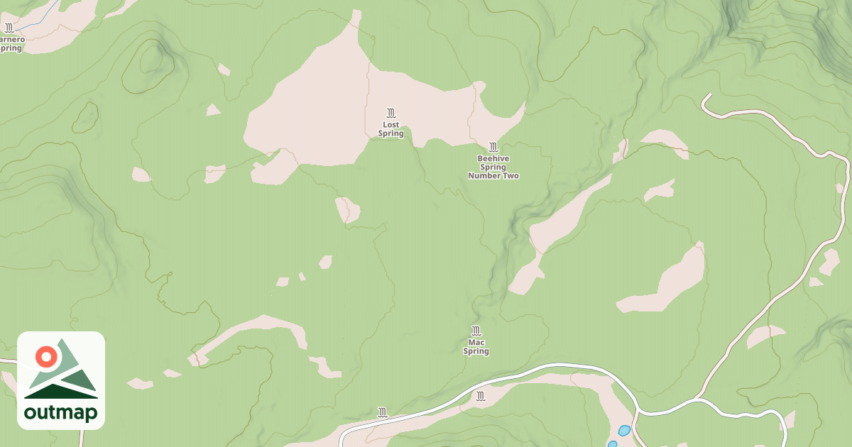 Map of LOST SPRING