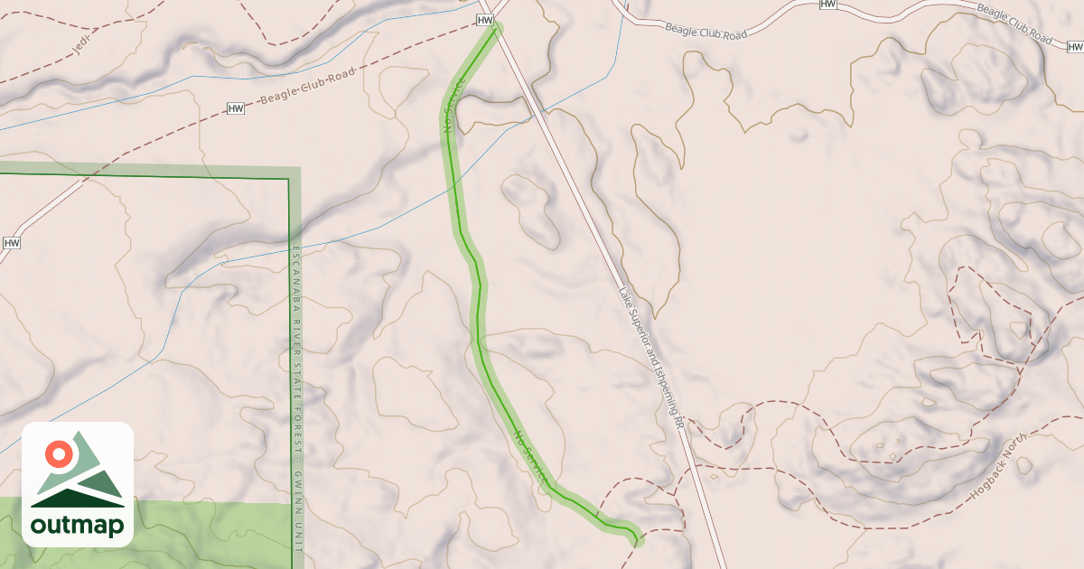Map of No Service