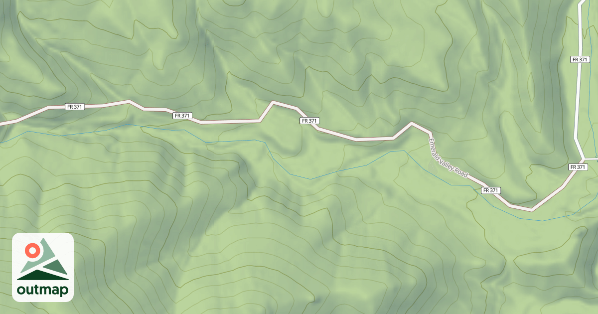 Map of EMERALD VALLEY