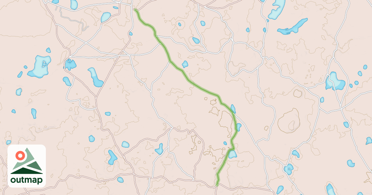 Map of Indian Service Rd. - BIA 4050