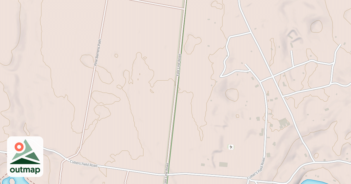 Map of East Line Road