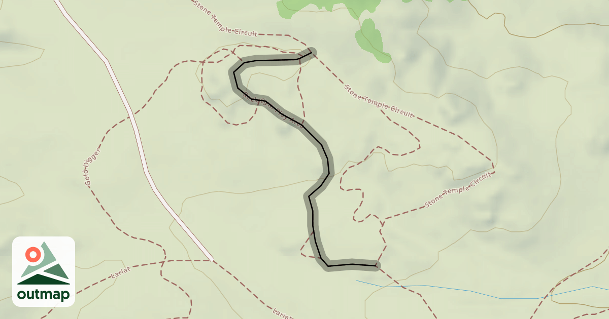 Map of Rock Gym Play Area