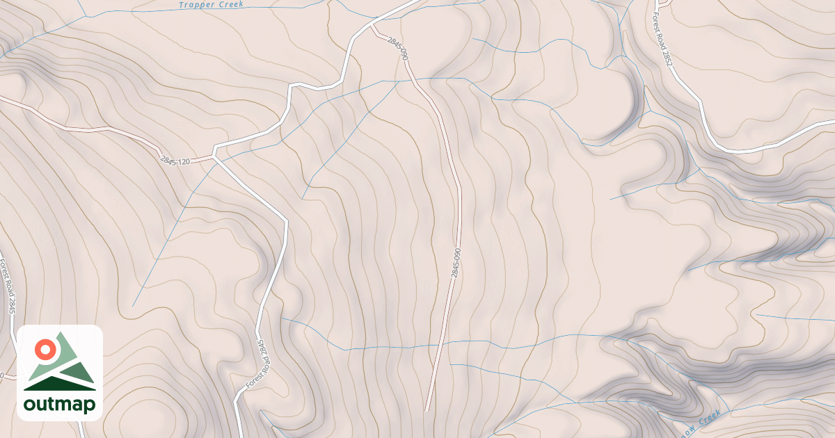Map of USFS Motor Vehicle Use Map Roads {398E4DA0-C812-4B2E-8A3F-73E4E1D563B0}