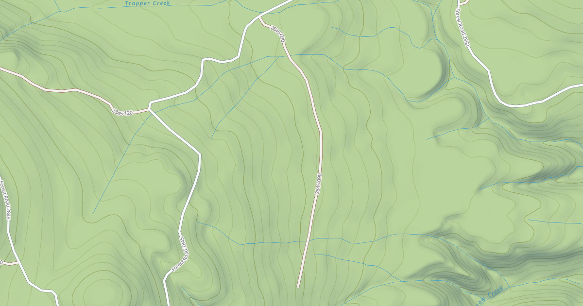 Map preview of USFS Motor Vehicle Use Map Roads {398E4DA0-C812-4B2E-8A3F-73E4E1D563B0}