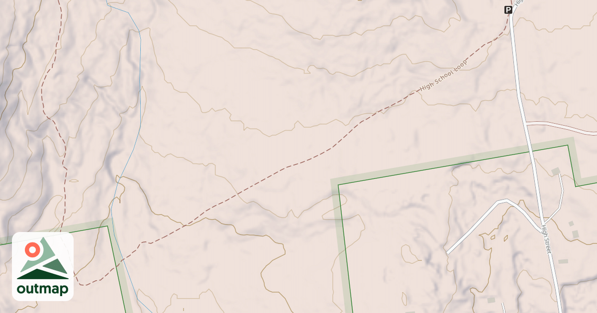 Map of High School Loop