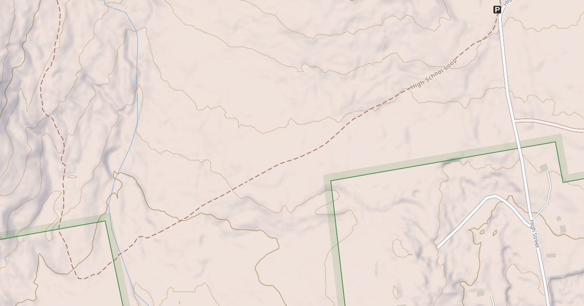 Map preview of High School Loop