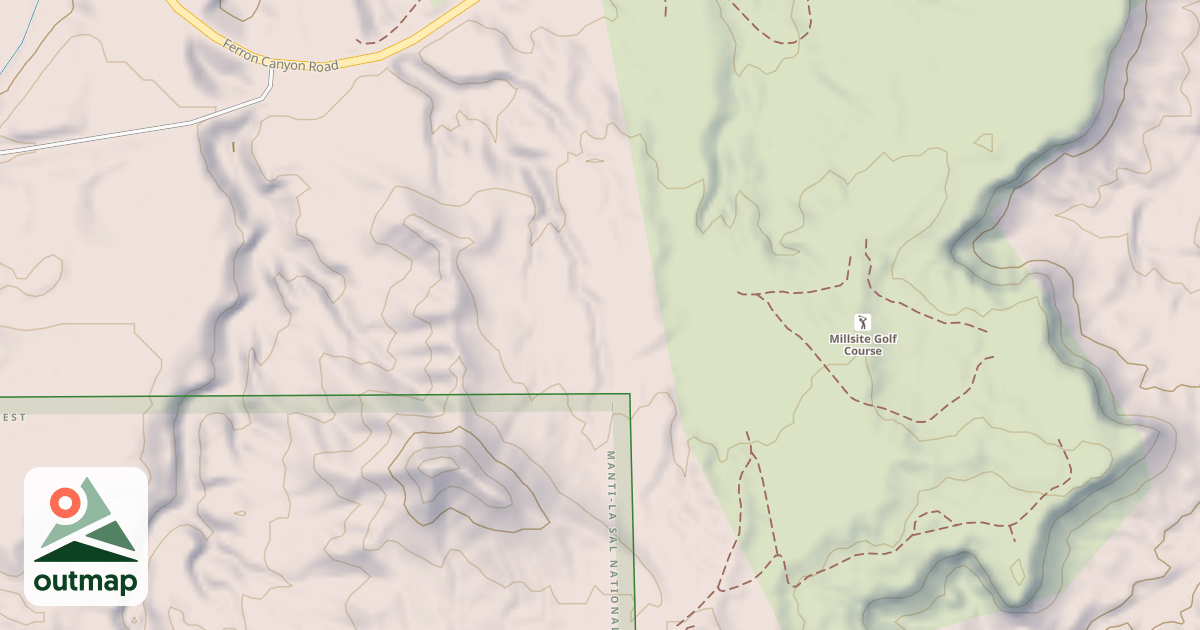 Map of BLM National GTLF Public Motorized Roads 15076580-edbb-4221-b5b4-d6dbe9c07140
