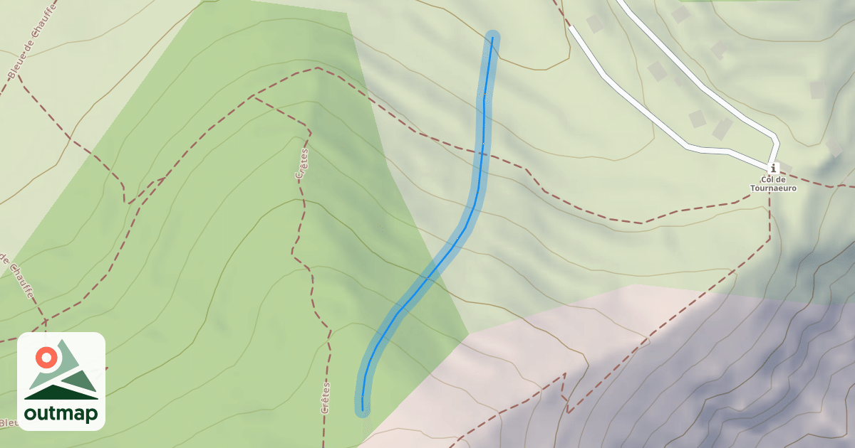 Map of Berbénière