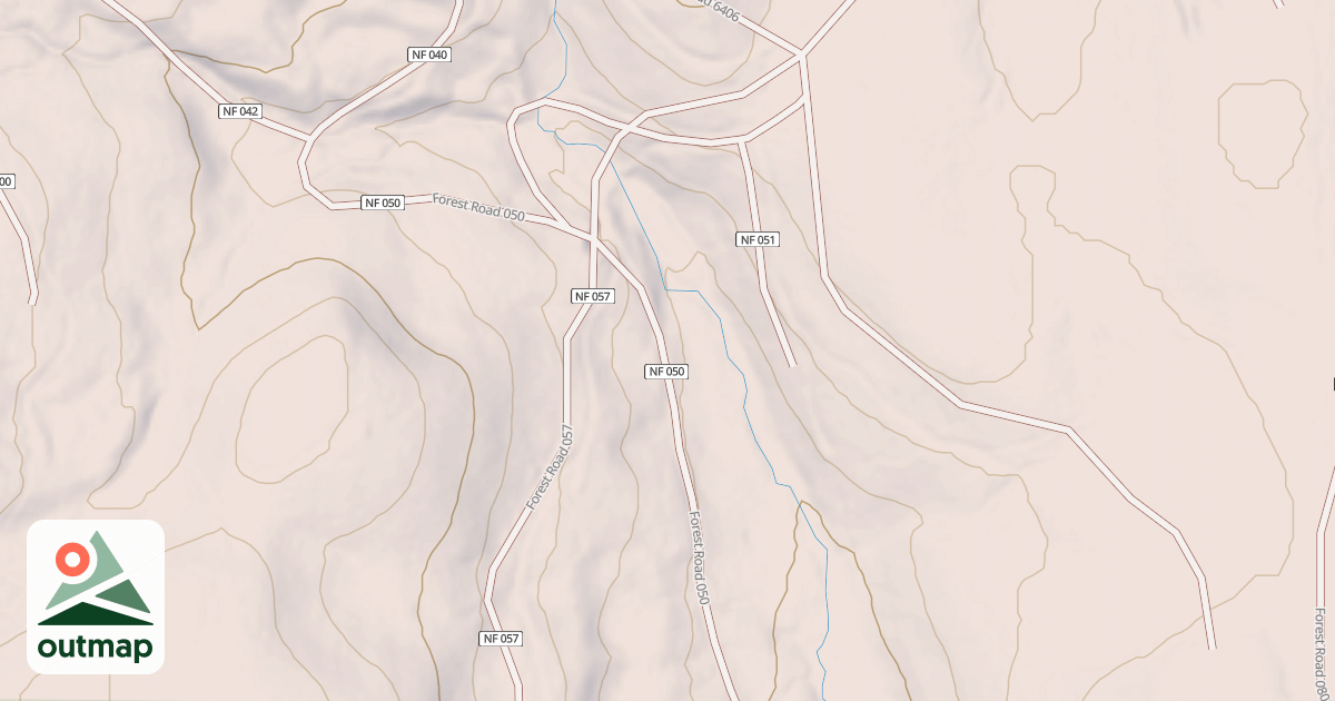 Map of SWAMP CREEK